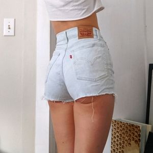 Levi's High-Waisted Shorts